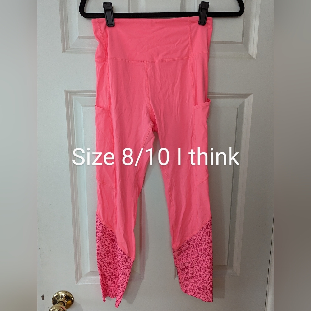 Zyia hot pink leggings